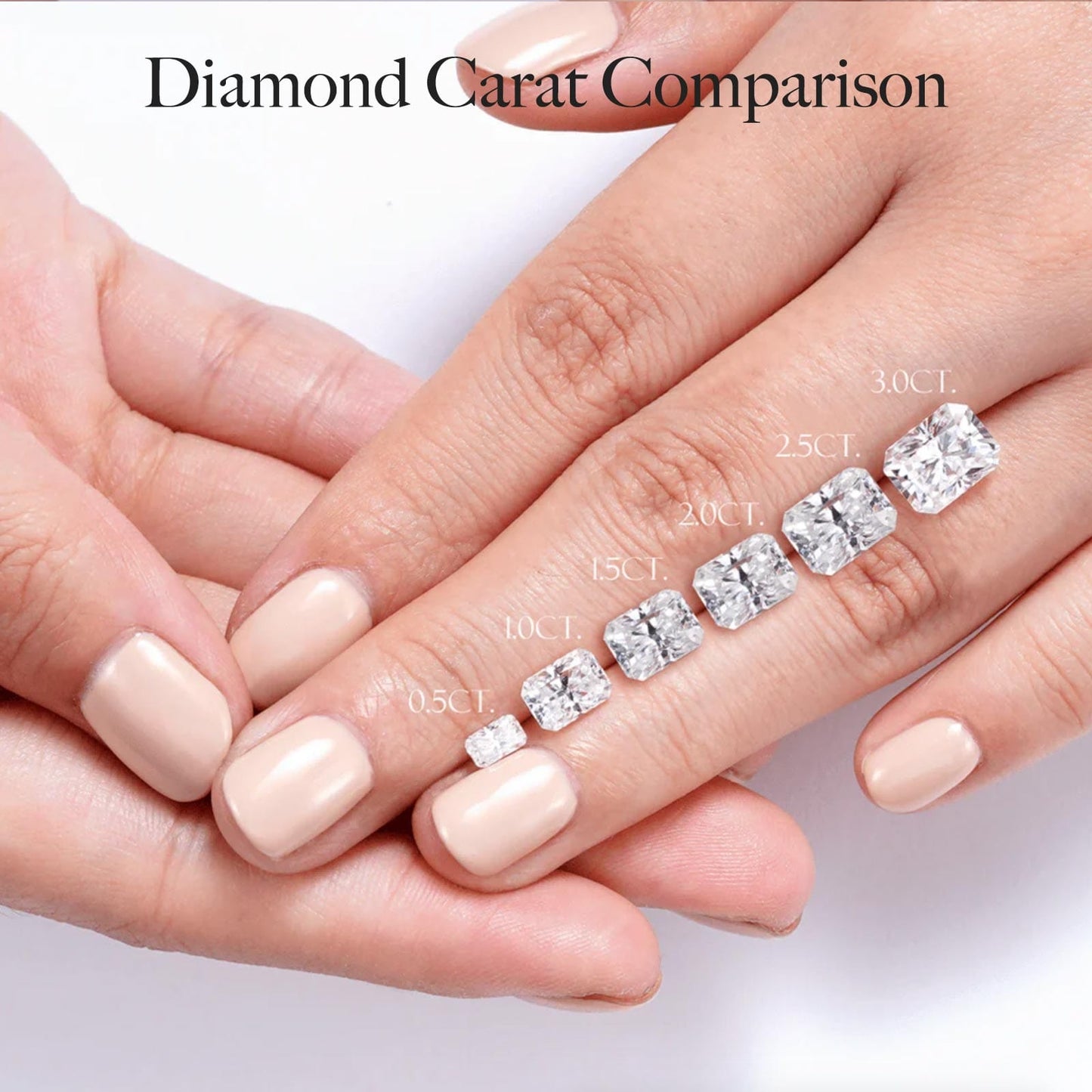 IGI Certified Lab-Grown Radiant Cut Diamond - Bridal Sets Classic Engagement Ring 14K Yellow Gold Plated (Includes IGI Certification from International Gemological Institute)