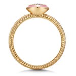 IGI Certified Lab-Grown Round Brilliant Cut Diamond - Solitaire Classic Engagement Ring 14K Yellow Gold Plated (Includes IGI Certification from International Gemological Institute)