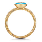 IGI Certified Lab-Grown Round Brilliant Cut Diamond - Solitaire Classic Engagement Ring 14K Yellow Gold Plated (Includes IGI Certification from International Gemological Institute)