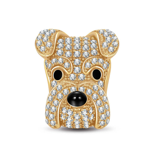 gona- Sherali Tarnish-resistant Silver Charms With Enamel In 14K Gold Plated