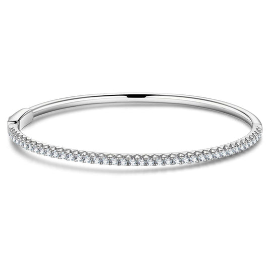 gona- Classic Bangle Bracelet Tarnish-resistant Silver Bracelet In 14K Gold Plated