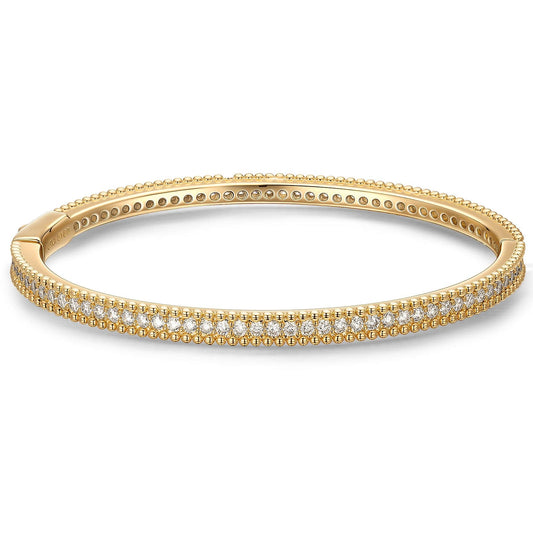 gona- Classic Bangle Bracelet Tarnish-resistant Silver Bracelet In 14K Gold Plated