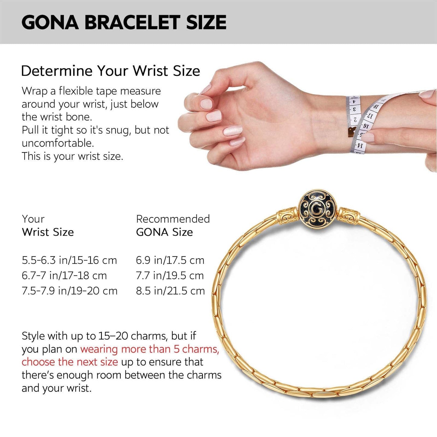 Sterling Silver Bamboo Chain Bracelet With Enamel In 14K Gold Plated