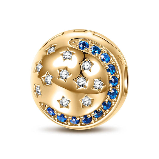 gona- Romantic Starry Tarnish-resistant Silver Clips In 14K Gold Plated