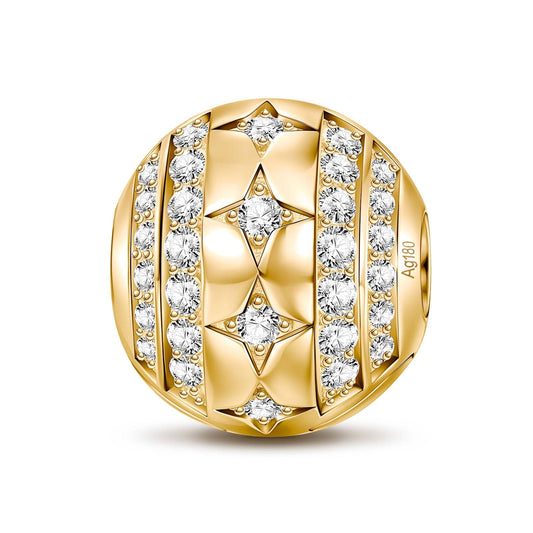 gona- Stars Shine Bright Tarnish-resistant Silver Clips In 14K Gold Plated