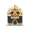 Dark Castle Tarnish-resistant Silver Charms In 14K Gold Plated