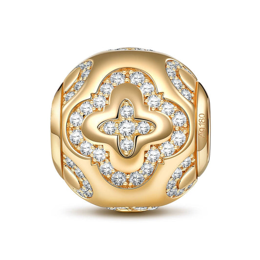 gona- Encounters Golden Tarnish-resistant Silver Charms In 14K Gold Plated