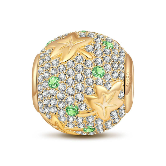 gona- Years Tarnish-resistant Silver Charms In 14K Gold Plated