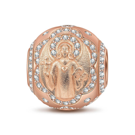 gona- Heavenly Light Tarnish-resistant Silver Charms In Rose Gold Plated