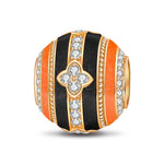 Colorful ReIncarnation Tarnish-resistant Silver Charms With Enamel In 14K Gold Plated