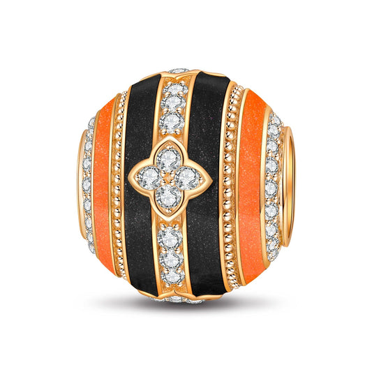 gona- Colorful ReIncarnation Tarnish-resistant Silver Charms With Enamel In 14K Gold Plated