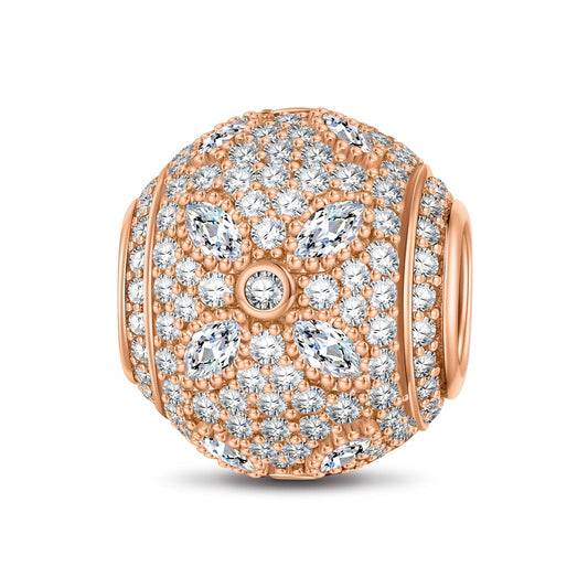 gona- Morning After Rain Tarnish-resistant Silver Charms In Rose Gold Plated