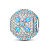 Morning After Rain Tarnish-resistant Silver Charms In White Gold Plated