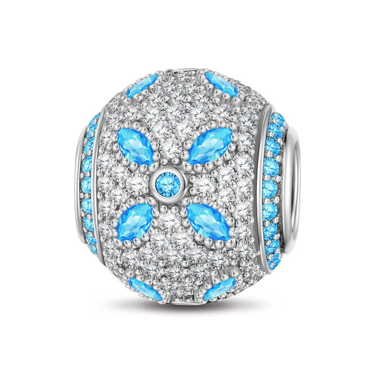 gona- Morning After Rain Tarnish-resistant Silver Charms In White Gold Plated