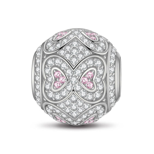 gona- Infinity Love Tarnish-resistant Silver Charms In White Gold Plated