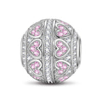 Love Yourself Tarnish-resistant Silver Charms In White Gold Plated