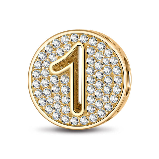 gona- Number One Tarnish-resistant Silver Charms In 14K Gold Plated