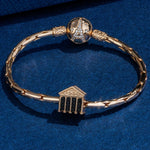 The Madeleine Church Tarnish-resistant Silver Charms In 14K Gold Plated