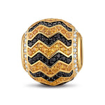 XL Size Tarnish-resistant Silver Charms In Two-Tone Plating For Men