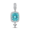 Metropolitan Muse Tarnish-resistant Silver Dangle Charms In White Gold Plated