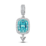 Metropolitan Muse Tarnish-resistant Silver Dangle Charms In White Gold Plated