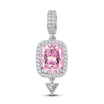 Metropolitan Muse Tarnish-resistant Silver Dangle Charms In White Gold Plated