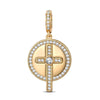 Sacred Overflow Tarnish-resistant Silver Dangle Charms In 14K Gold Plated