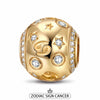 Cancer Tarnish-resistant Silver Constellation Charms In 14K Gold Plated