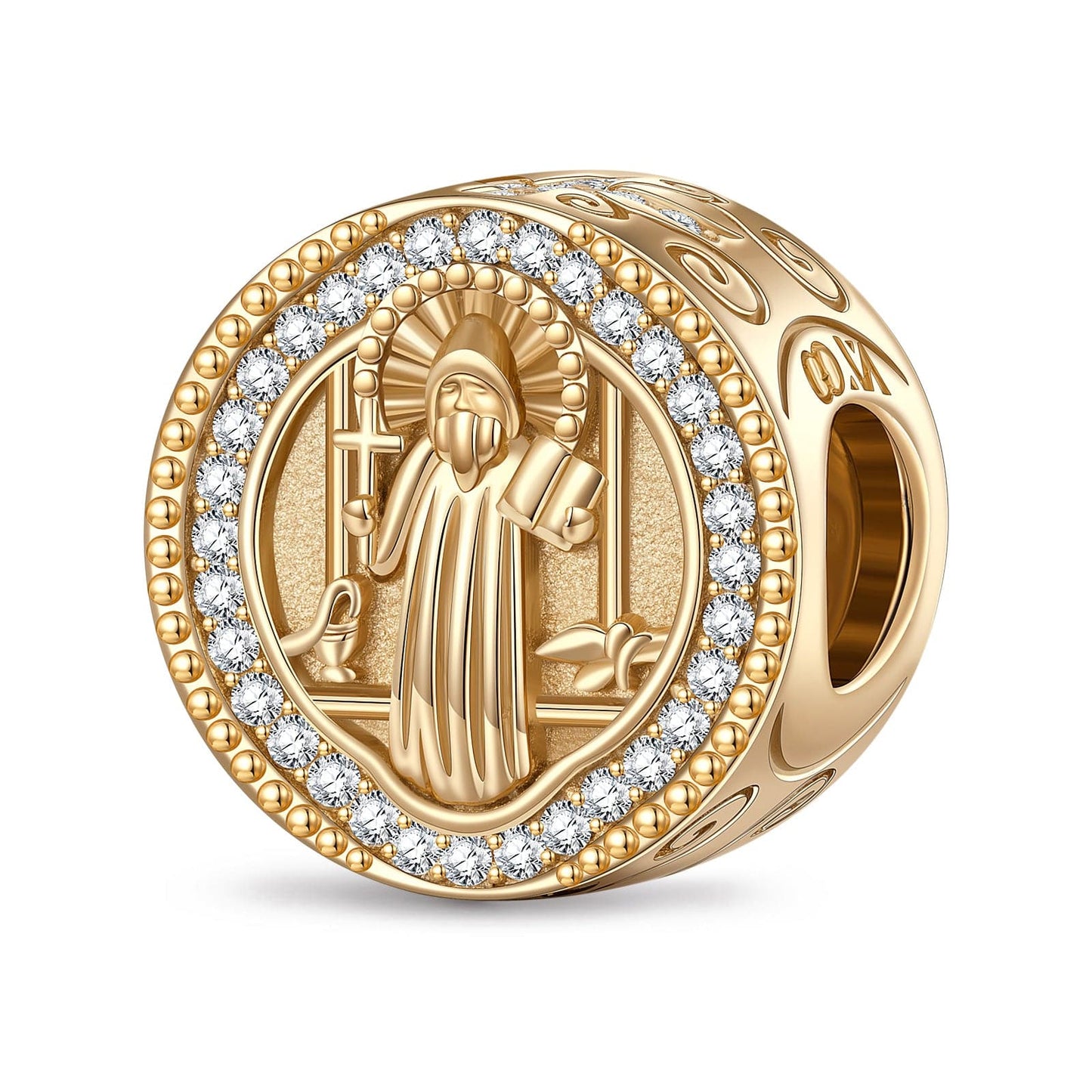 Respect and Protect Tarnish-resistant Silver Charms In 14K Gold Plated