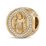Respect and Protect Tarnish-resistant Silver Charms In 14K Gold Plated