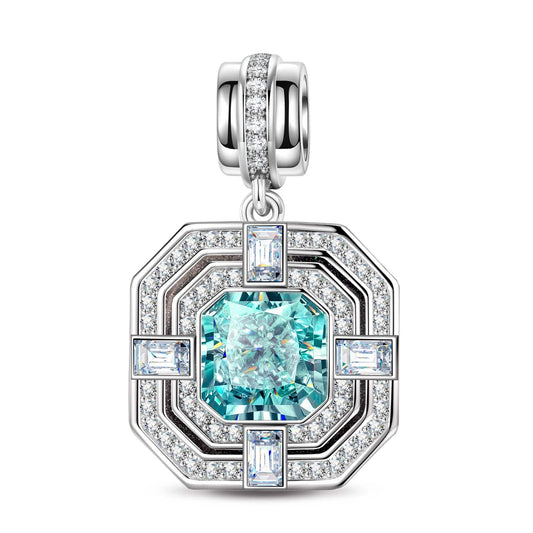 gona- Elegant Treasures Tarnish-resistant Silver Dangle Charms In White Gold Plated