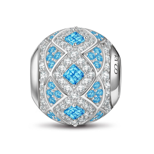 gona- Array of Sailboats Tarnish-resistant Silver Charms In White Gold Plated