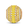 Harvest Glow Tarnish-resistant Silver Charms In 14K Gold Plated