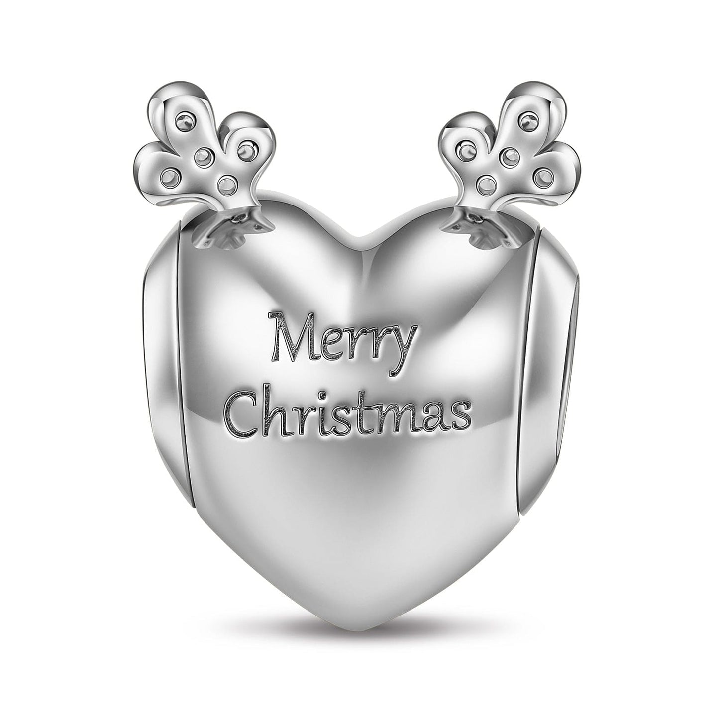 Customizable Engraving My Sweetie Tarnish-resistant Silver Charms In White Gold Plated