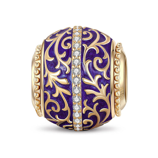gona- Enchanted Twilight Tarnish-resistant Silver Charms In 14K Gold Plated