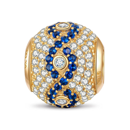 gona- Infinite Stellar Tarnish-resistant Silver Charms In 14K Gold Plated