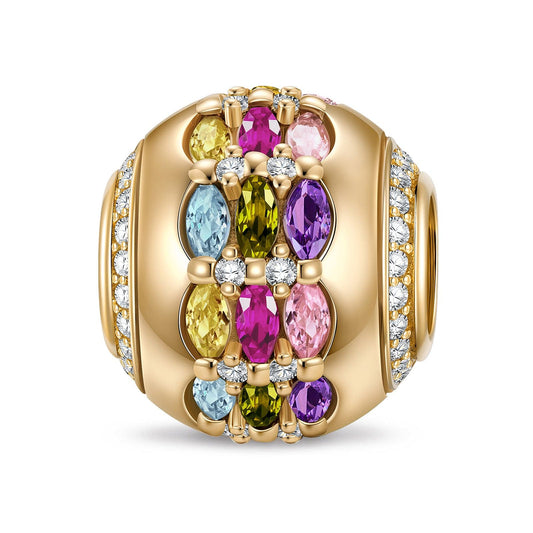 gona- Dream Glow Tarnish-resistant Silver Charms In 14K Gold Plated