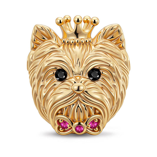 gona- Grace Tzu Tarnish-resistant Silver Charms In 14K Gold Plated