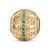 Brilliant SpringTarnish-resistant Silver Charms In 14K Gold Plated
