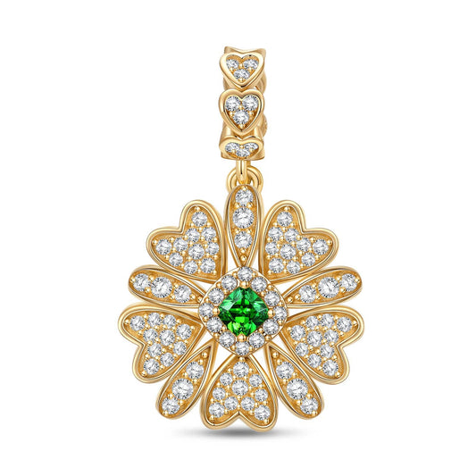 gona- Permeating Aroma Tarnish-resistant Silver Dangle Charms In 14K Gold Plated