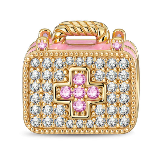 gon- Boo-Boo Buddy Tarnish-resistant Silver Charms In 14K Gold Plated