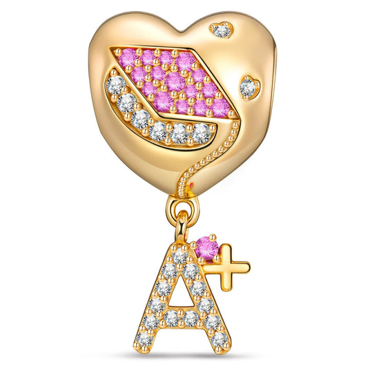 gona- Customizable Engraving Graduation Glory Tarnish-resistant Silver Dangle Charms In 14K Gold Plated