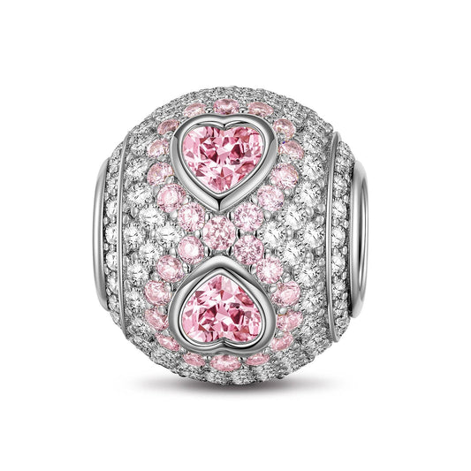 gona- Sterling Silver First Awakening Of Love Charms In White Gold Plated