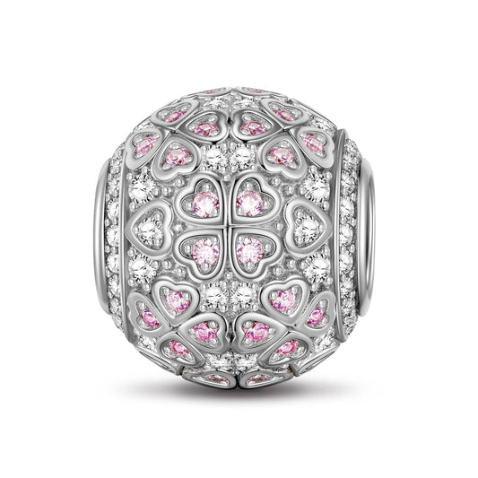 gona- Sterling Silver Delighted Charms In White Gold Plated