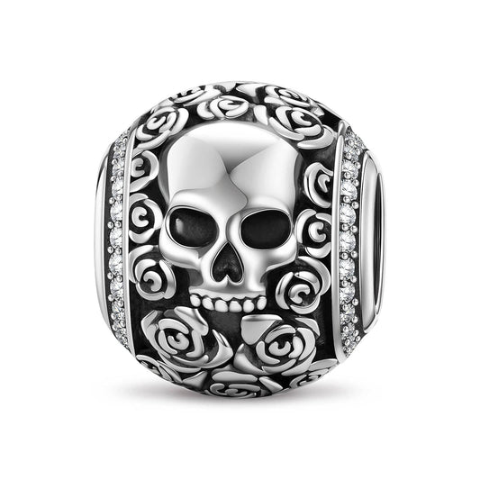 gona- Sterling Silver XL Size Charms In Blackened 925 Sterling silver