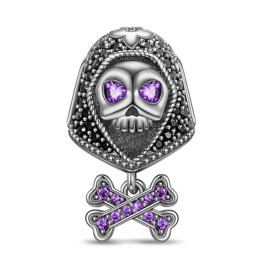 gona- Sterling Silver Mysterious Wizard Charms In Blackened 925 Sterling silver Plated