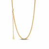 Sterling Silver Classic Chain Necklace In 14K Gold Plated