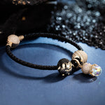 Sea Penguin And Octopus Tarnish-resistant Silver Charms Bracelet Set In 14K Gold Plated (Includes bracelet and all charms shown)