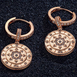 [💥As @svetlana_rusan's Pick] Evil Eyes Tarnish-resistant Silver Charms Earrings Set In Rose Gold Plated