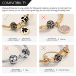 Sterling Silver Personalized Fashion Snap Necklace With Enamel In 14K Gold Plated For Men